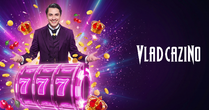 Vlad Casino banner bonus de bun venit 1500 RON și 225 rotiri gratuite CASH